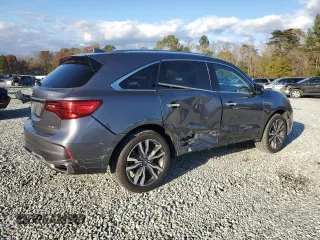 2020 Acura MDX w/Advance Pkg with VIN 5J8YD4H81LL037412, listed as a Copart auction lot 80635984 with 60,410 mi miles and Salvage Title. Bid and sale history available at carsss.com. Image 3.