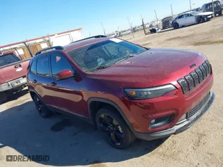 2019 Jeep Cherokee Latitude Plus with VIN 1C4PJMLX5KD456292, listed as a IAAI auction lot 40940110 with NaN miles. Bid and sale history available at carsss.com. Image 1.