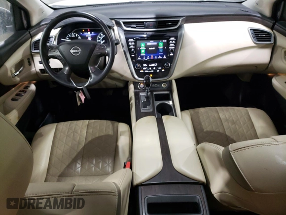 2023 Nissan Murano Platinum with VIN 5N1AZ2DJ8PC127625, listed as a Copart auction lot 43221825 with 66,476 mi miles and Salvage title. Bid and sale history available at DreamBid. Image 8.