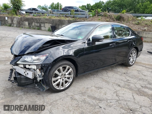 2015 Lexus GS 350 with VIN JTHCE1BL2FA000272, listed as a Copart auction lot 59845004 with 113,246 mi miles and Salvage Title. Bid and sale history available at carsss.com. Image 1.