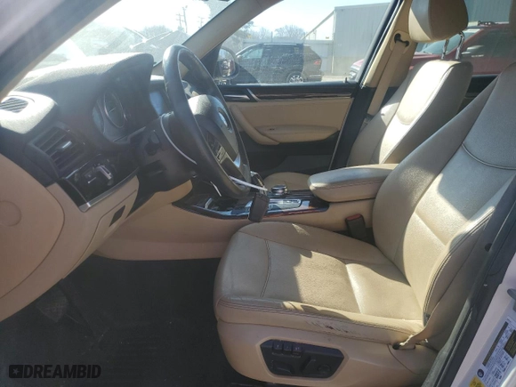 2017 BMW X3 sDrive28i with VIN 5UXWZ7C32H0V94776, listed as a Copart auction lot 42904945 with 144,258 mi miles and Salvage Title. Bid and sale history available at carsss.com. Image 7.
