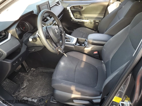 2019 Toyota RAV4 LE with VIN 2T3G1RFV2KC018647, listed as a Copart auction lot 48591045 with 43,887 mi miles and Salvage Title. Bid and sale history available at carsss.com. Image 7.