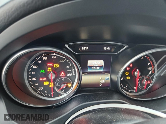2019 Mercedes-Benz CLA 250 с VIN WDDSJ4EB2KN753631, выставлен на аукционе Copart как лот 60268345 с пробегом 57 692 миль миль и Списание • Salvage title. История ставок и продаж доступна на DreamBid. Изображение 9.
