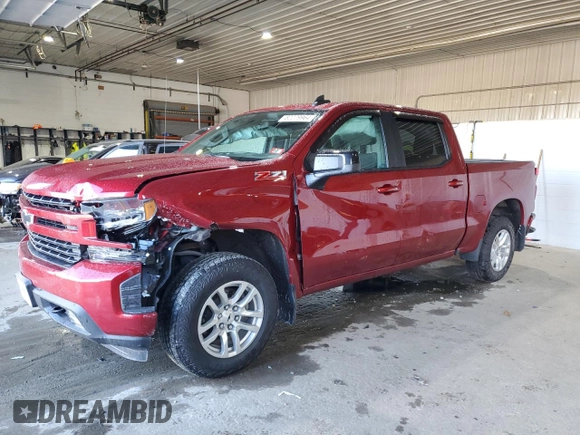 2021 Chevrolet Silverado 1500 RST with VIN 3GCUYEED3MG470236, listed as a Copart auction lot 82279964 with 54,353 mi miles and Salvage Title. Bid and sale history available at carsss.com. Image 1.