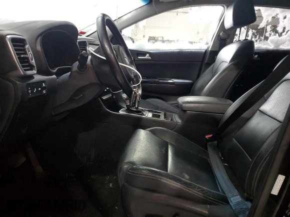 2019 Kia Sportage EX with VIN KNDPNCAC6K7518148, listed as a Copart auction lot 44252175 with 67,210 mi miles and Salvage Title. Bid and sale history available at carsss.com. Image 7.