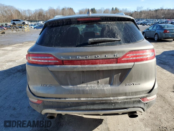 2017 Lincoln MKC Premiere with VIN 5LMCJ1D90HUL04659, listed as a Copart auction lot 45503395 with 193,677 mi miles and Salvage Title. Bid and sale history available at DreamBid. Image 6.