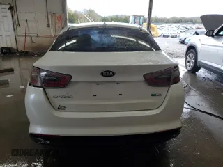 2016 Kia Optima Hybrid with VIN KNAGM4AD9G5095437, listed as a Copart auction lot 51167075 with 107,626 mi miles and Salvage Title. Bid and sale history available at carsss.com. Image 6.