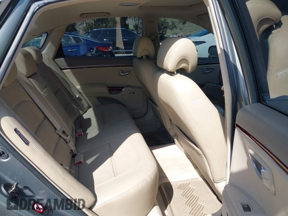 2006 Hyundai Azera SE with VIN KMHFC46F76A100535, listed as a IAAI auction lot 41969960 with 91,131 mi miles and . Bid and sale history available at DreamBid. Image 8.