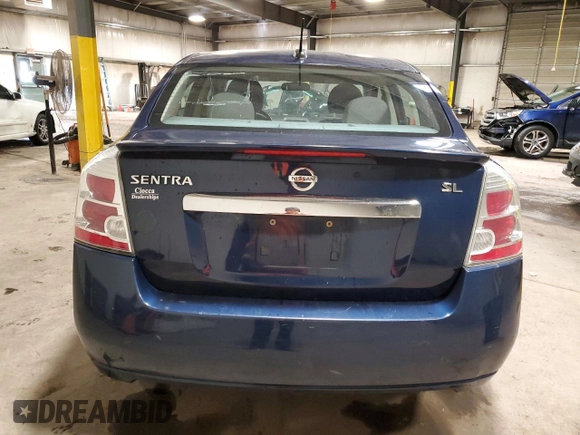2011 Nissan Sentra SL with VIN 3N1AB6AP8BL626093, listed as a Copart auction lot 87270584 with 91,143 mi miles and Salvage Title. Bid and sale history available at DreamBid. Image 6.