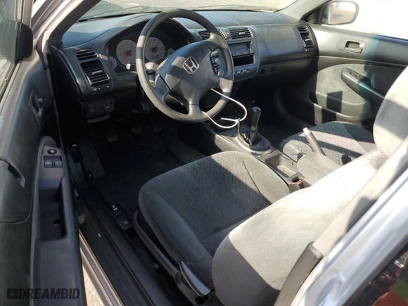 2002 Honda Civic LX with VIN 1HGEM21582L070249, listed as a Copart auction lot 86905734 with 157,554 mi miles and Salvage Title. Bid and sale history available at carsss.com. Image 8.