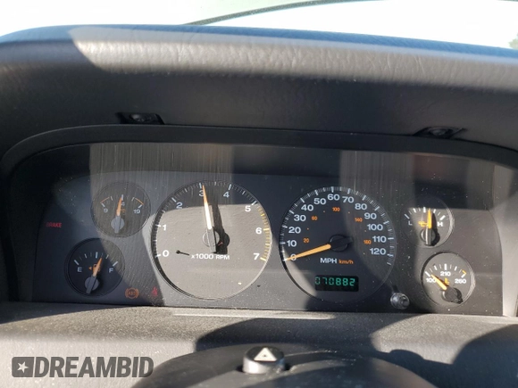 2003 Jeep Grand Cherokee with VIN 1J8GW48N43C593488, listed as a Copart auction lot 60466805 with 70,882 mi miles and Salvage title. Bid and sale history available at DreamBid. Image 9.