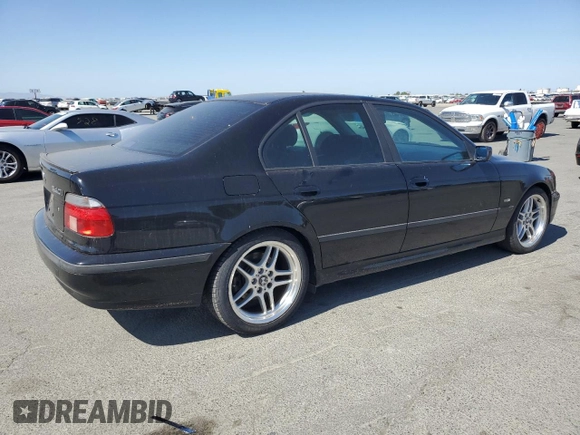 1999 BMW 5 Series 540i z VIN WBADN6341XGM64045, wystawiony jako Copart lot #58277545 z przebiegiem Nie podano mil oraz Czysty tytuł • Clean title. Historia ofert i sprzedaży dostępna na DreamBid. Obrazek 3.