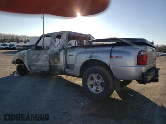 2004 Ford Ranger XL Fleet with VIN 1FTZR45E44PB55849, listed as a Copart auction lot 43170815 with Not Provided miles and Salvage Title. Bid and sale history available at DreamBid. Image 2.