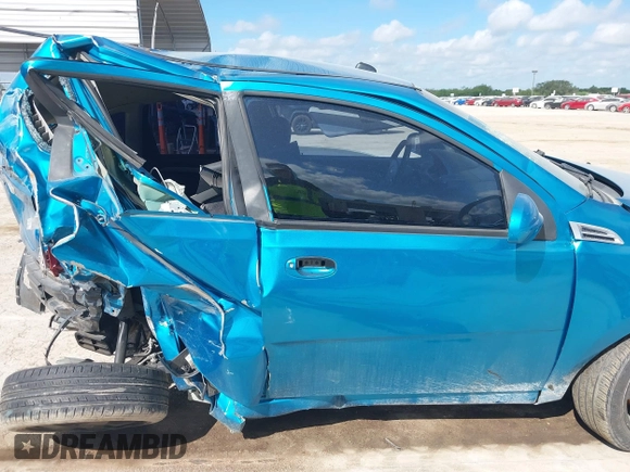 2009 Chevrolet Aveo 1LT with VIN KL1TD66E59B362714, listed as a IAAI auction lot 42604809 with Not provided miles and . Bid and sale history available at DreamBid. Image 12.