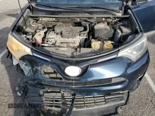 2017 Toyota RAV4 LE with VIN 2T3BFREV4HW660064, listed as a Copart auction lot 43660485 with 100,225 mi miles and Salvage Title. Bid and sale history available at DreamBid. Image 12.