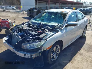 2017 Honda Civic Sedan LX with VIN 2HGFC2F58HH513036, listed as a IAAI auction lot 41815183 with 33,932 mi miles. Bid and sale history available at carsss.com. Image 22.