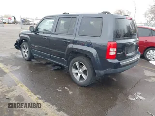 2016 Jeep Patriot Latitude with VIN 1C4NJRFB5GD545467, listed as a IAAI auction lot 41803699 with 172,398 mi miles. Bid and sale history available at carsss.com. Image 3.