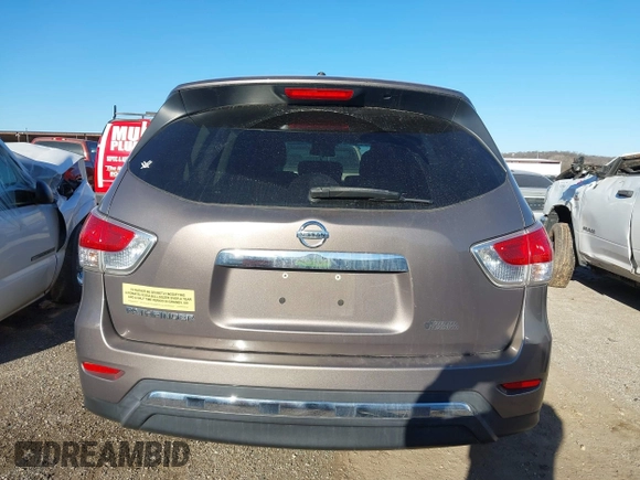 2013 Nissan Pathfinder SL with VIN 5N1AR2MN3DC645866, listed as a IAAI auction lot 41770295 with 155,113 mi miles. Bid and sale history available at carsss.com. Image 16.