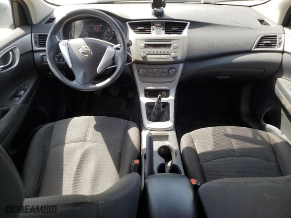 2013 Nissan Sentra SV with VIN 3N1AB7AP4DL671007, listed as a Copart auction lot 52369225 with 104,613 mi miles and Salvage Title. Bid and sale history available at carsss.com. Image 8.