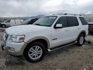 2006 Ford Explorer Eddie Bauer z VIN 1FMEU74EX6UA80851, wystawiony jako Copart lot #53655065 z przebiegiem 108 903 mil mil oraz Szkoda całkowita • Salvage title. Historia ofert i sprzedaży dostępna na DreamBid. Obrazek 1.