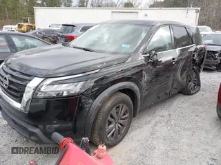 2023 Nissan Pathfinder S with VIN 5N1DR3AAXPC243870, listed as a IAAI auction lot 41720397 with 40,399 mi miles and . Bid and sale history available at DreamBid. Image 2.