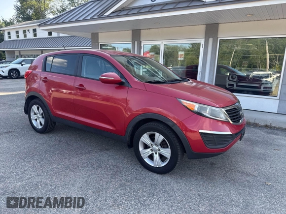 2013 Kia Sportage LX with VIN KNDPB3A26D7461145, listed as a IAAI auction lot 42769820 with 166,032 mi miles and . Bid and sale history available at DreamBid. Image 1.