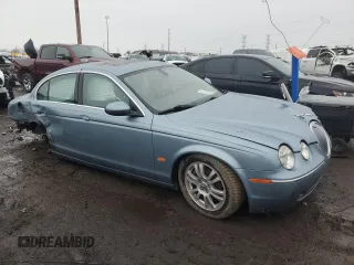 2005 Jaguar S-Type with VIN SAJWA01T35FN13152, listed as a Copart auction lot 46367335 with 117,647 mi miles and Clean Title. Bid and sale history available at DreamBid. Image 4.
