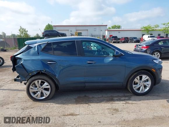 2024 Buick Encore GX Preferred with VIN KL4AMBS2XRB190114, listed as a IAAI auction lot 42257376 with 6,353 mi miles and . Bid and sale history available at DreamBid. Image 14.