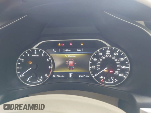 2016 Nissan Murano SL z VIN 5N1AZ2MHXGN116160, wystawiony jako IAAI lot #42241458 z przebiegiem 161 727 mil mil oraz . Historia ofert i sprzedaży dostępna na DreamBid. Obrazek 7.