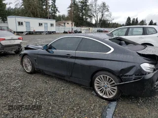 2014 BMW 4 Series 428i xDrive with VIN WBA3N5C59EF716495, listed as a Copart auction lot 37768323 with 88,371 mi miles and Salvage Title. Bid and sale history available at DreamBid. Image 2.