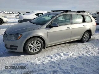 2015 Volkswagen Golf SportWagen S with VIN 3VWA17AU1FM505365, listed as a Copart auction lot 81634734 with 173,166 mi miles and Salvage Title. Bid and sale history available at carsss.com. Image 1.