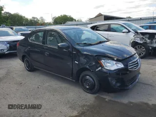 2019 Mitsubishi Mirage ES z VIN ML32F3FJ3KHF04464, wystawiony jako Copart lot #57305415 z przebiegiem 117 497 mil mil oraz Szkody całkowita. Historia ofert i sprzedaży dostępna na DreamBid. Obrazek 4.