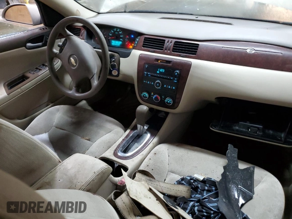 2008 Chevrolet Impala LS z VIN 2G1WB58K081229715, wystawiony jako Copart lot #75745984 z przebiegiem 174 920 mil mil oraz Czysty tytuł • Clean title. Historia ofert i sprzedaży dostępna na DreamBid. Obrazek 8.