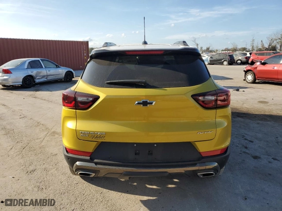 2024 Chevrolet TrailBlazer ACTIV with VIN KL79MSSL8RB067278, listed as a Copart auction lot 43805115 with 11,242 mi miles and Salvage Title. Bid and sale history available at carsss.com. Image 6.