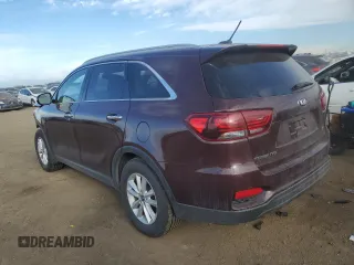 2020 Kia Sorento LX with VIN 5XYPG4A32LG650912, listed as a Copart auction lot 46738265 with 77,224 mi miles and Salvage Title. Bid and sale history available at carsss.com. Image 2.