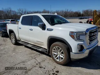 2022 GMC Sierra 1500 SLT z VIN 3GTU9DED8NG185539, wystawiony jako Copart lot #48722825 z przebiegiem 59 266 mil mil oraz Szkoda całkowita • Salvage title. Historia ofert i sprzedaży dostępna na DreamBid. Obrazek 4.