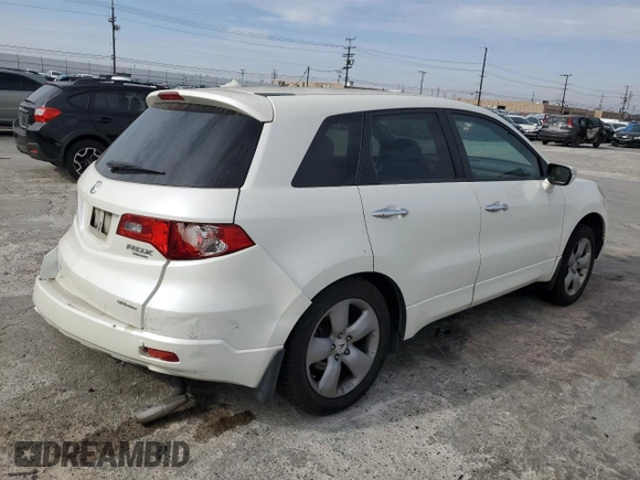 2007 Acura RDX Technology with VIN 5J8TB18527A025100, listed as a Copart auction lot 43233865 with 235,627 mi miles and Salvage Title. Bid and sale history available at DreamBid. Image 3.