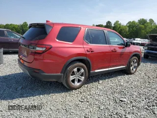2023 Honda Pilot EX-L with VIN 5FNYG2H40PB003512, listed as a Copart auction lot 55291795 with 17,493 mi miles and Salvage title. Bid and sale history available at DreamBid. Image 3.
