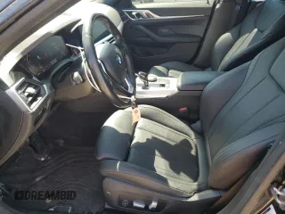 2023 BMW 4 Series 430i xDrive with VIN WBA73AV01PFN88144, listed as a Copart auction lot 53514735 with 61,582 mi miles and Salvage title. Bid and sale history available at DreamBid. Image 7.