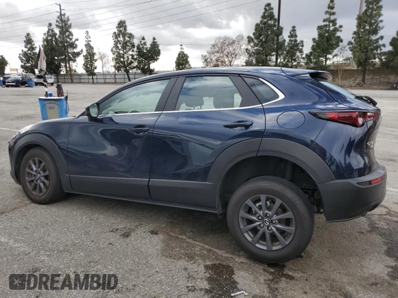 2024 Mazda CX-30 S with VIN 3MVDMBAM5RM655105, listed as a Copart auction lot 45430725 with 10,096 mi miles and Salvage Title. Bid and sale history available at DreamBid. Image 2.