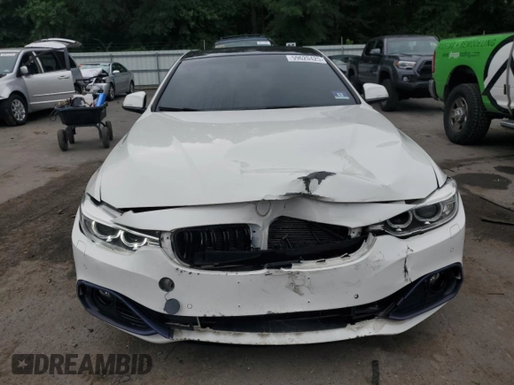 2016 BMW 4 Series 428i xDrive z VIN WBA3N9C53GK248670, wystawiony jako Copart lot #59620425 z przebiegiem 82 921 mil mil oraz Szkoda całkowita • Salvage title. Historia ofert i sprzedaży dostępna na DreamBid. Obrazek 5.