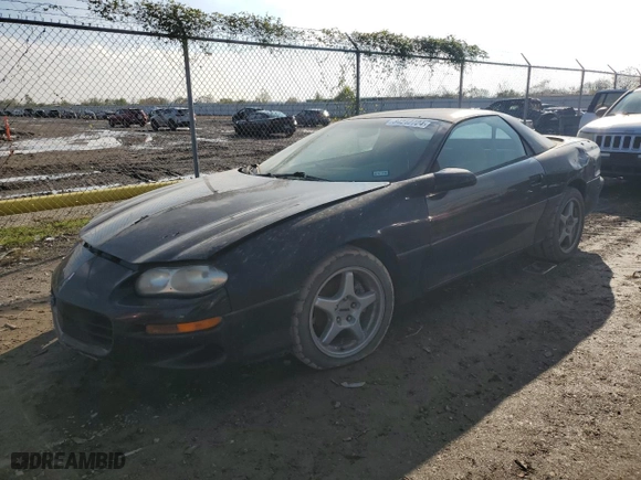 2002 Chevrolet Camaro Z28 with VIN 2G1FP22GX22137419, listed as a Copart auction lot 84212724 with 0 mi miles and Clean Title. Bid and sale history available at carsss.com. Image 1.