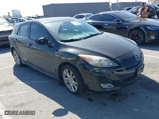 2010 Mazda Mazda3 s Sport with VIN JM1BL1H65A1296255, listed as a IAAI auction lot 42018973 with 143,903 mi miles. Bid and sale history available at carsss.com. Image 1.