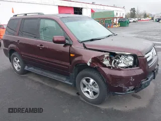 2007 Honda Pilot EX-L with VIN 2HKYF18747H508428, listed as a IAAI auction lot 41698817 with 191,216 mi miles and . Bid and sale history available at DreamBid. Image 1.
