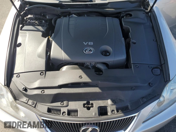 2008 Lexus IS 250 with VIN JTHBK262885083939, listed as a Copart auction lot 46953655 with 67,213 mi miles and Salvage Title. Bid and sale history available at DreamBid. Image 11.