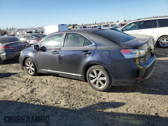 2010 Lexus HS 250h with VIN JTHBB1BA2A2005333, listed as a Copart auction lot 88473215 with 212,186 mi miles and Salvage Title. Bid and sale history available at DreamBid. Image 2.