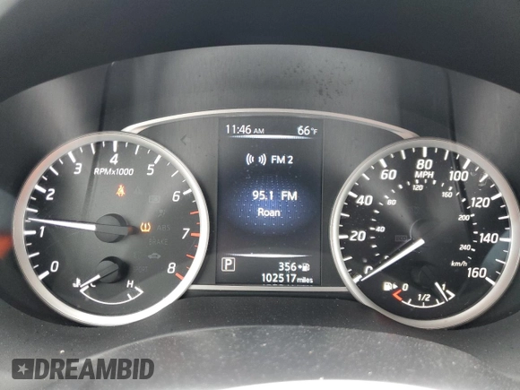 2017 Nissan Sentra SV with VIN 3N1AB7AP0HL656977, listed as a Copart auction lot 50976695 with 102,517 mi miles and Salvage Title. Bid and sale history available at carsss.com. Image 9.