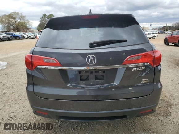 2014 Acura RDX Technology with VIN 5J8TB4H58EL007686, listed as a Copart auction lot 49605425 with 170,945 mi miles and Salvage Title. Bid and sale history available at DreamBid. Image 6.