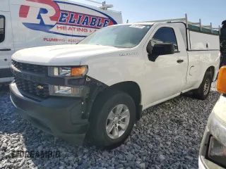2019 Chevrolet Silverado 1500 Work Truck with VIN 3GCNWAEF5KG189198, listed as a Copart auction lot 52337305 with 122,894 mi miles and Clean Title. Bid and sale history available at DreamBid. Image 1.