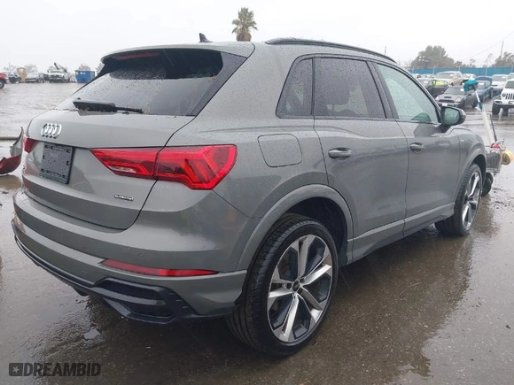 2022 Audi Q3 S line Premium Plus with VIN WA1EECF37N1144005, listed as a IAAI auction lot 41571541 with 32,719 mi miles. Bid and sale history available at carsss.com. Image 4.